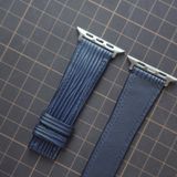  Dây Apple Watch da LV Epi màu xanh navy 