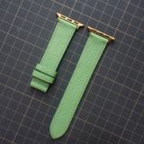  Dây Apple Watch da Epsom màu xanh lá 