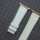  Dây Apple Watch da Epsom màu trắng 
