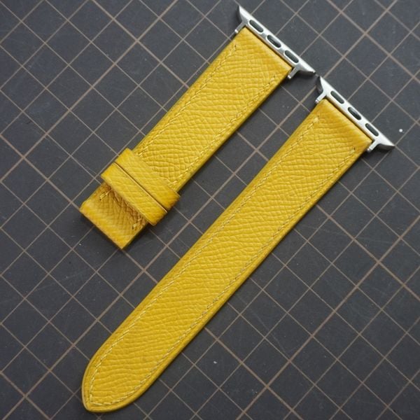  Dây Apple Watch da Epsom màu vàng 