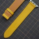  Dây Apple Watch da Epsom màu vàng 