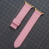  Dây Apple Watch da Epsom màu hồng 