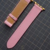  Dây Apple Watch da Epsom màu hồng 