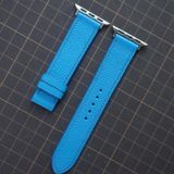 Dây Apple Watch da Epsom màu xanh dương 