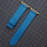  Dây Apple Watch da Epsom màu xanh dương 