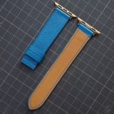  Dây Apple Watch da Epsom màu xanh dương 