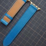  Dây Apple Watch da Epsom màu xanh dương 