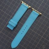  Dây Apple Watch da Epsom màu xanh dương nhạt 