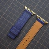  Dây Apple Watch da Epsom màu xanh Navy 