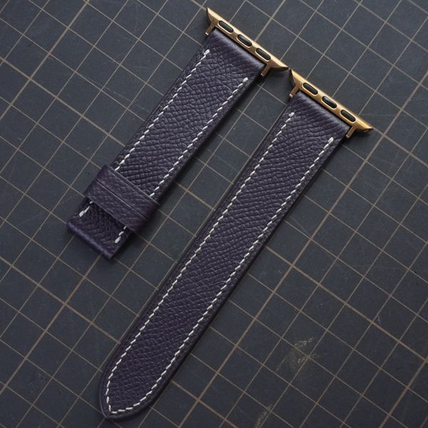  Dây Apple Watch da Epsom màu tím 