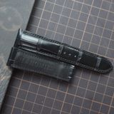  Dây cá sấu Alligator màu đen (Size:20-18mm) 