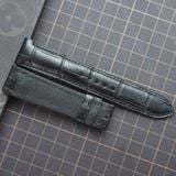  Dây cá sấu Alligator màu đen (Size:20-18mm) 