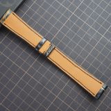  Dây cá sấu Alligator đen nhũ vàng (Size:20-18mm) 