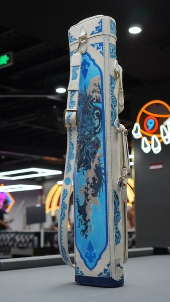  Bao cơ bida chủ đề Thủy Long Cue Case - Hard - 3x5 