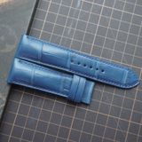  Dây cá sấu Alligator xanh navy nhám (Size:22-20mm) 