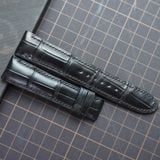  Dây cá sấu Alligator đen (Size 19-18mm) 