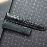  Dây cá sấu Alligator đen (Size 19-18mm) 