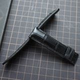  Dây cá sấu Alligator đen (Size 19-18mm) 