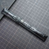  Dây cá sấu Alligator đen (Size 19-18mm) 