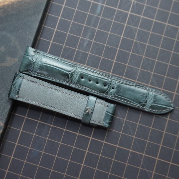  Dây cá sấu Alligator xám 