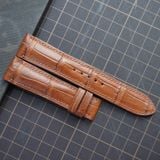  Dây cá sấu Alligator nâu cánh gián 