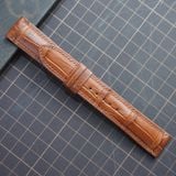 Dây cá sấu Alligator nâu cánh gián 