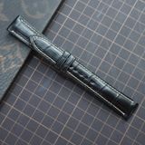  Dây cá sấu Alligator đen chỉ trắng (Size:18-16mm) 