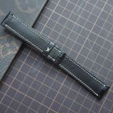  Dây cá sấu Alligator đen chỉ trắng (Size:18-16mm) 