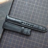  Dây cá sấu Alligator đen (Size:18-16mm) 