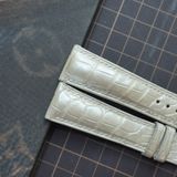  Dây cá sấu Alligator trắng ngọc trai (Size:20-16mm) 