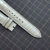  Dây cá sấu Alligator trắng ngọc trai (Size:20-16mm) 