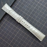  Dây cá sấu Alligator trắng ngọc trai (Size:20-16mm) 