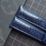  Dây da rắn biển xanh navy (Size:18-16) 