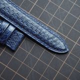  Dây da rắn biển xanh navy (Size:18-16) 