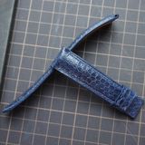  Dây da rắn biển xanh navy (Size:18-16) 