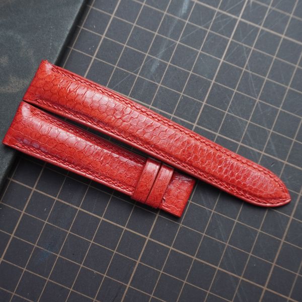  Dây da rắn biển màu đỏ (Size:18-16mm) 