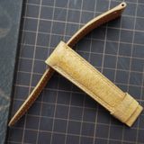  Dây da rắn biển màu bạc xỉu (Size:18-16mm) 