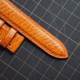  Dây da rắn biển cam (Size:18-16mm) 