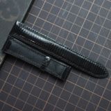  Dây da kì đà đen (Size:18-16mm) 