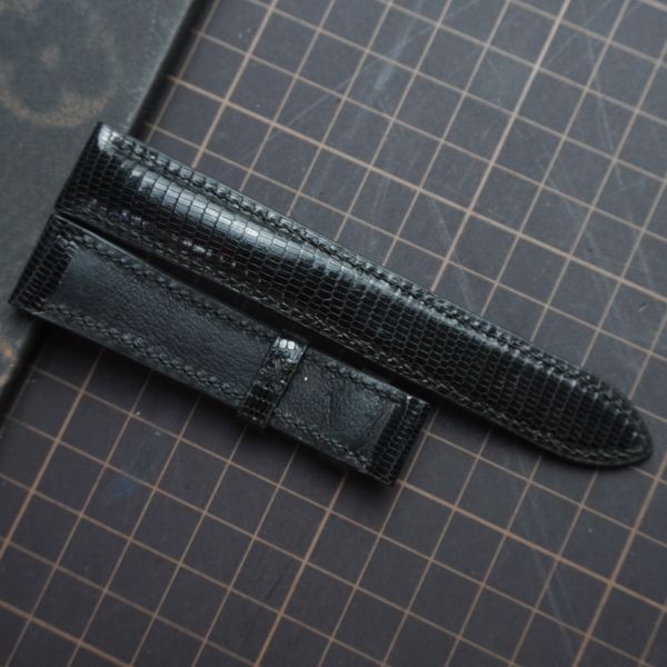  Dây da kì đà đen (Size:18-16mm) 