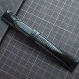  Dây da kì đà đen (Size:18-16mm) 