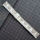  Dây da rắn trắng (Size:18-16mm) 