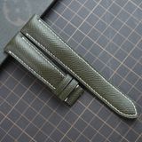  Dây da bò Epsom xanh rêu (Size:20-18mm) 