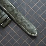  Dây da bò Epsom xanh rêu (Size:20-18mm) 