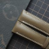  Dây da bò Epsom nâu (Size:20-18mm) 