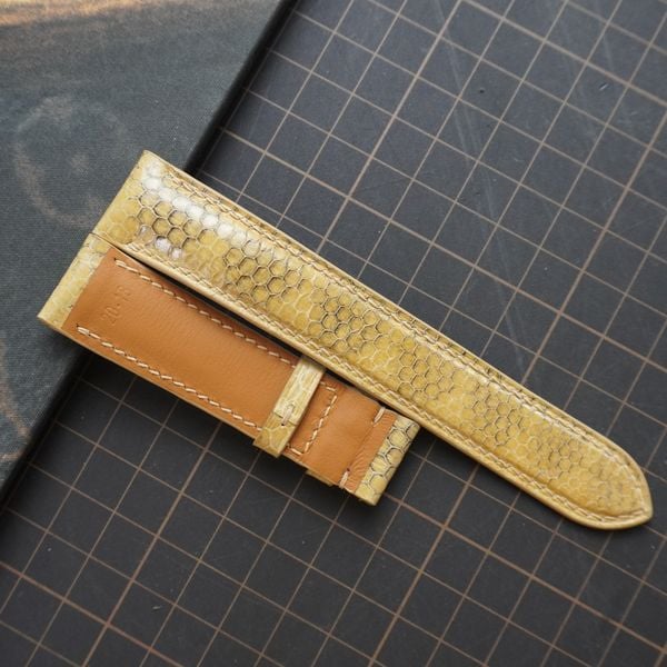  Dây da rắn bạc xỉu (Size:20-18mm) 