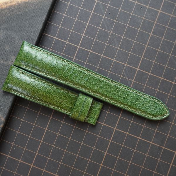  Dây da rắn xanh lá (Size:20-18mm) 