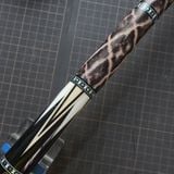  Bọc cơ da voi xám khói đỏ cho chuôi Cue-X 