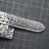  Dây da kì đà hoa trắng (Size:20-18mm) 