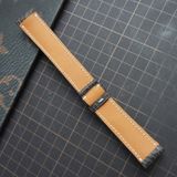  Dây da cá mập nâu chỉ trắng (Size:20-18mm) 